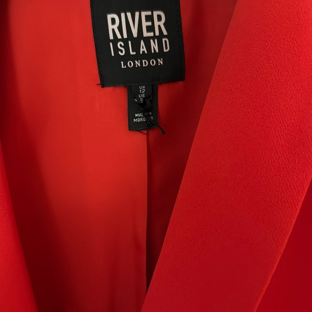 River Island Vibrant Red Blazer